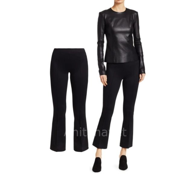 HELMUT LANG Cropped Flare Leggings - Picture 1 of 8